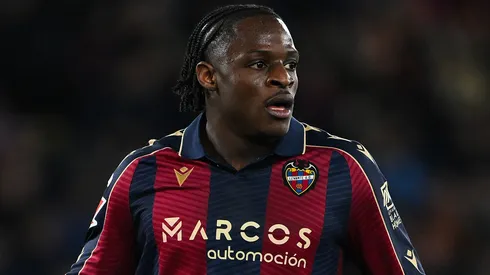 Etta Eyong, jogador do Levante. (Foto: David Ramos/Getty Images)