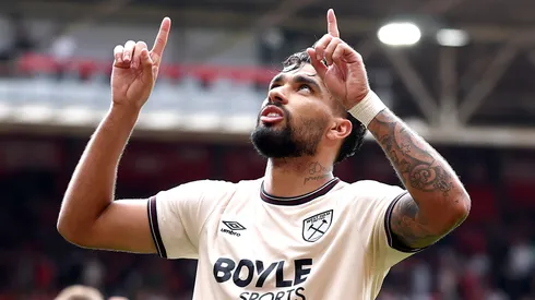 Lucas Paquetá em jogo pelo West Ham. (Foto: Dan Istitene/Getty Images)