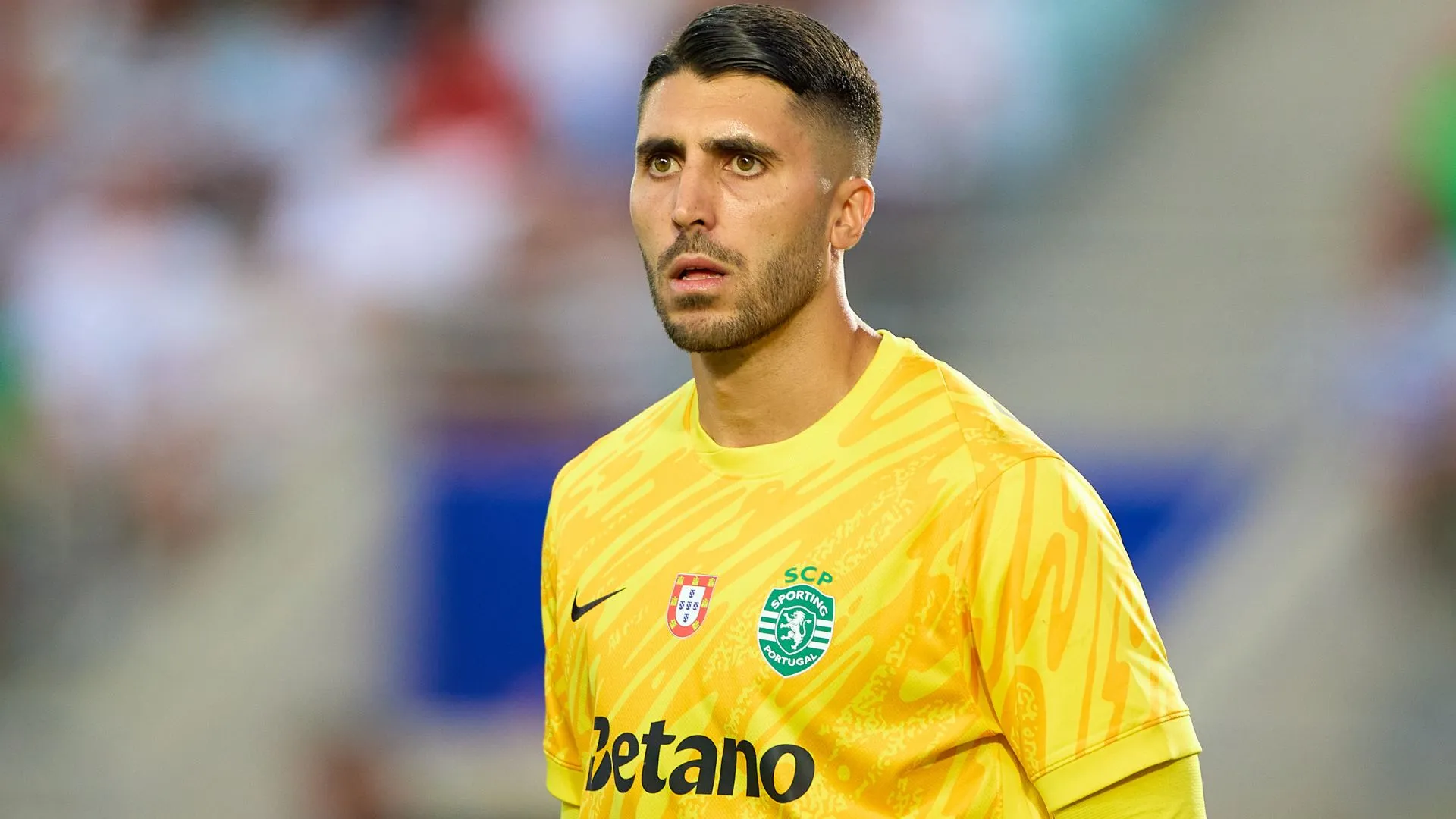 Rui Silva deve ser o goleiro titular do Sporting contra o Bilbao (foto: Fran Santiago/Getty Images)
