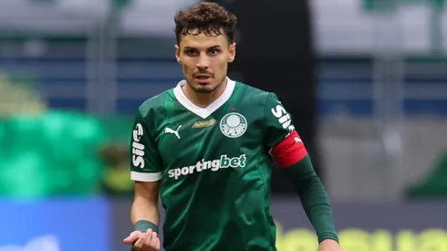 Raphael Veiga em jogo do Palmeiras (Cesar Greco/Palmeiras/by Canon)