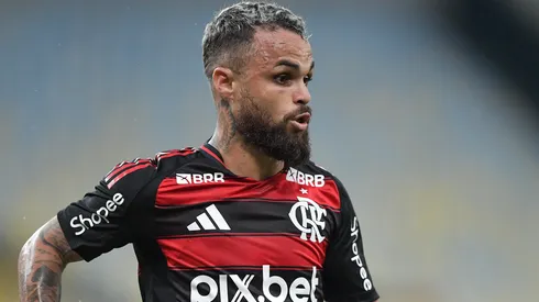 Michael em campo pelo Flamengo. Foto: Thiago Ribeiro/AGIF