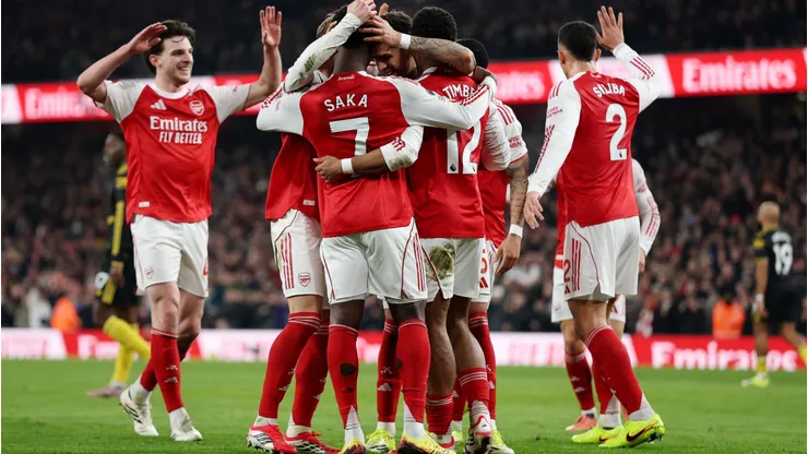Arsenal encara o Kairat na última rodada da fase de grupos. Foto: Justin Setterfield/Getty Images