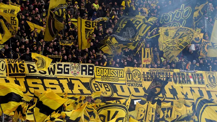 Torcida do Borussia Dortmund vai estar em peso no clássico frente ao Bayern de Munique