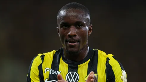 Moussa Diaby, atacante do Al-Ittihad. (Foto: Yasser Bakhsh/Getty Images)