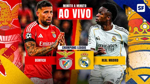 Benfica x Real Madrid: ver ao vivo jogo da Champions League. Foto: Gualter Fatia / Aitor Alcade