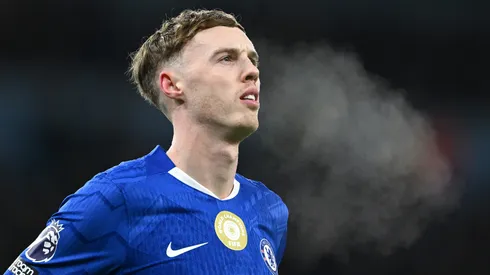 O meia Cole Palmer em jogo do Chelsea (Shaun Botterill/Getty Images)