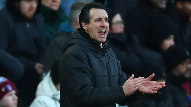 Unai Emery, técnico do Aston Villa. (Foto: Mark Thompson/Getty Images)