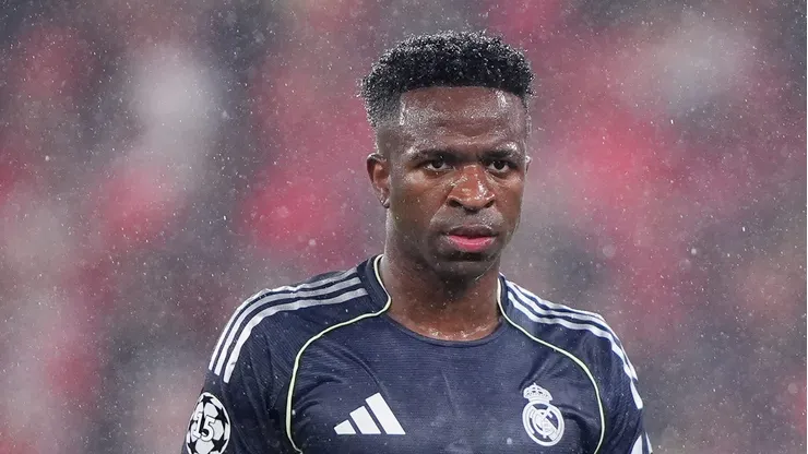 Vinicius Júnior é oferecido ao Manchester City. Foto: Jose Manuel Alvarez Rey/Getty Images