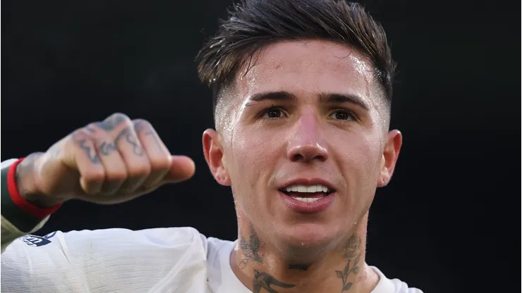 Enzo Fernández quer jogar no Real Madrid. Foto: Julian Finney/Getty Images