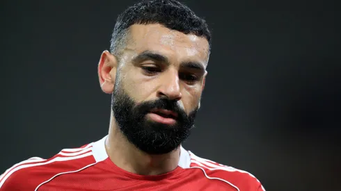 Mohamed Salah pode deixar o Liverpool se Slot permanecer. IMAGO / Action Plus – (David Blunsden)