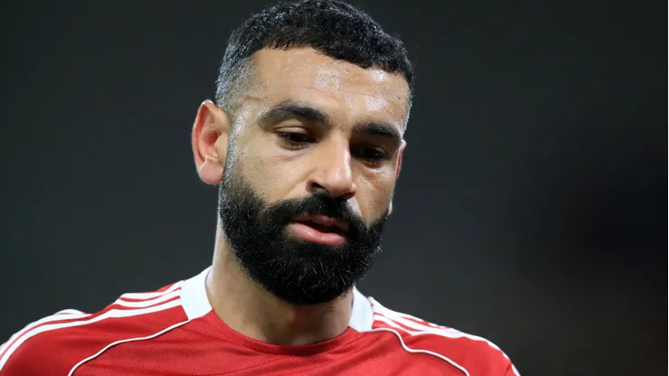 Mohamed Salah pode deixar o Liverpool se Slot permanecer. IMAGO / Action Plus - (David Blunsden)