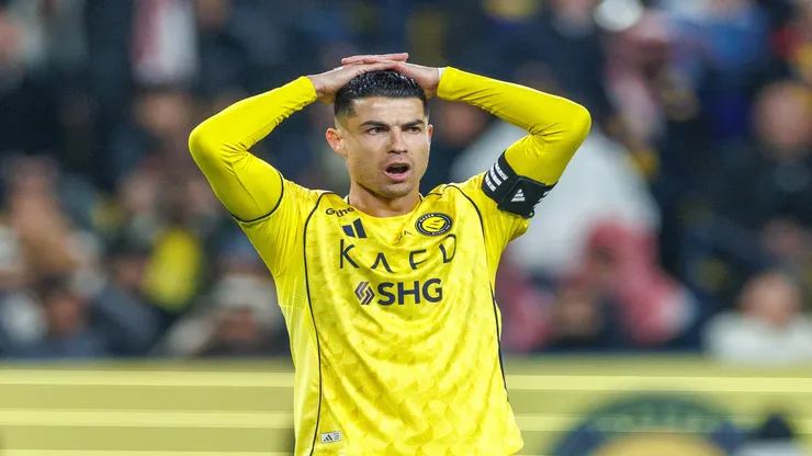 Cristiano Ronaldo em partida do Al-Nassr - Abdullah Ahmed/Getty Images