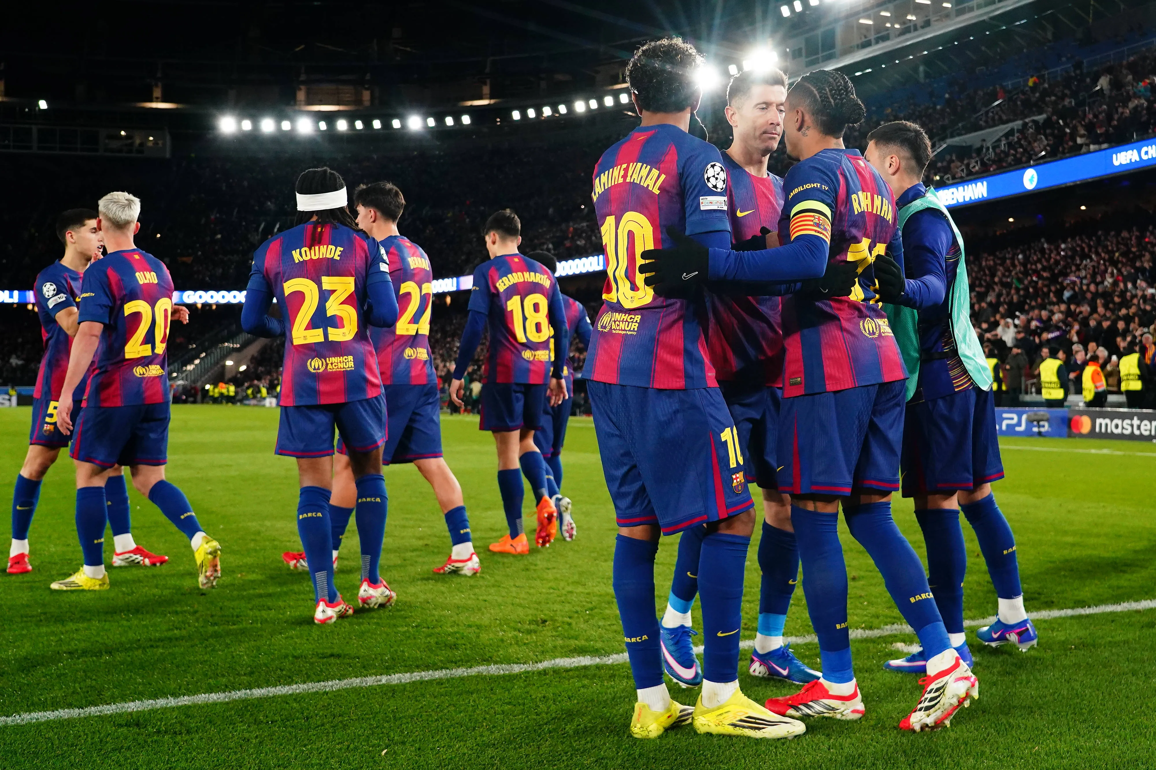 Equipe do Barcelona vem em boa fase e vem de uma goleada na Champions League. Time deve impor esse ritmo contra o Elche. IMAGO / Xinhua – (Bagu Blanco)