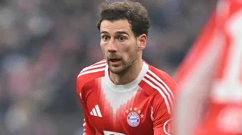 Leon Goretzka em partida pela Champions. (Photo by Sebastian Widmann/Getty Images)