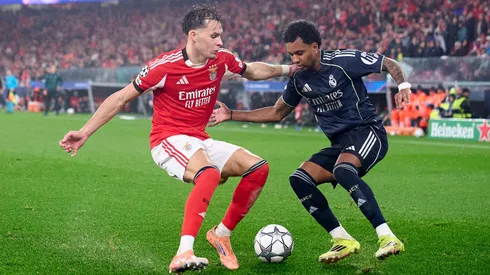 Rodrygo foi expulso no jogo entre Benfica e Real Madrid, válido pela primeira fase da Champions League