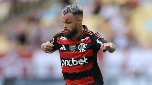 O atacante Michael em jogo do Flamengo (Buda Mendes/Getty Images)