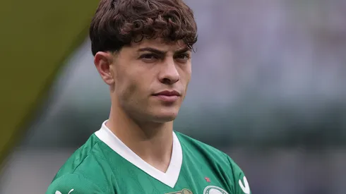 Giay durante um jogo pelo Palmeiras. Foto: Ettore Chiereguini/AGIF