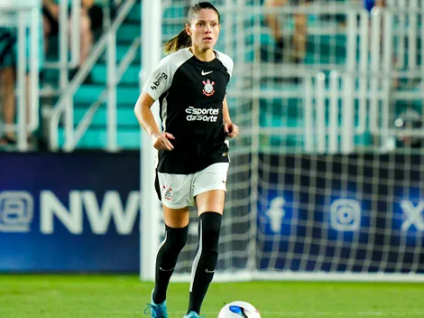 Érika exalta torcida do Corinthians em Londres