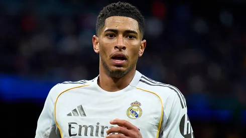 Jude Bellingham em campo pelo Real Madrid. Foto: Angel Martinez/Getty Images