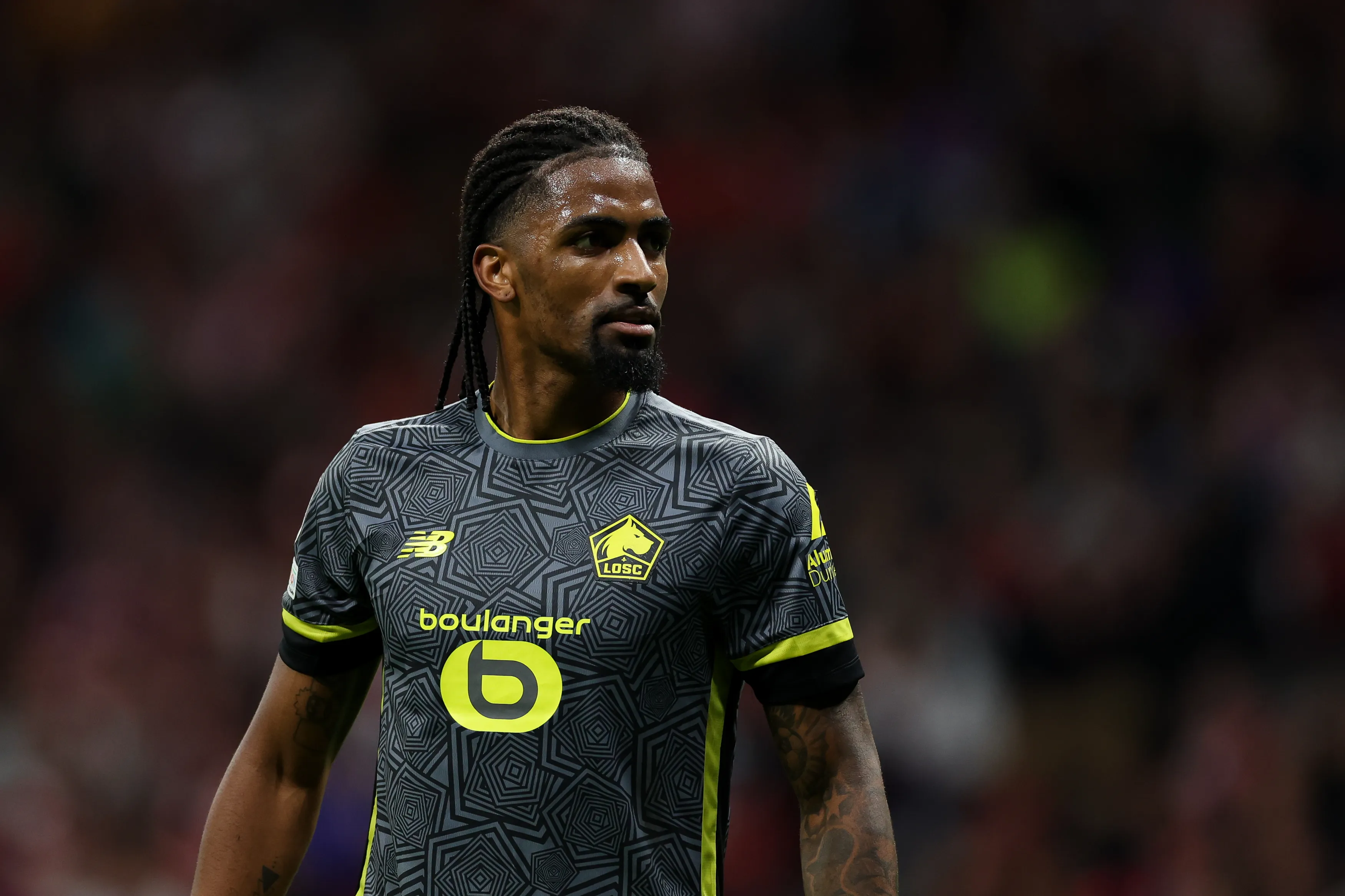 Alexsandro Ribeiro em campo pelo Lille (Foto: Florencia Tan Jun/Getty Images)