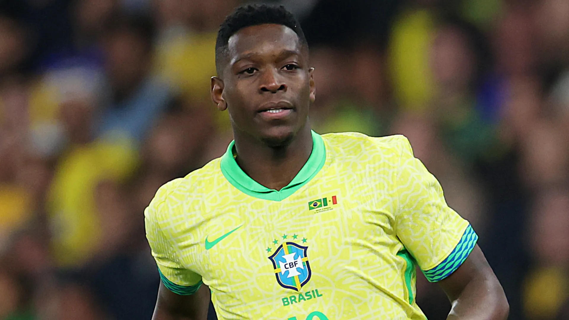 Luiz Henrique em campo pela Seleção Brasileira. Foto: Harry Murphy/Getty Images