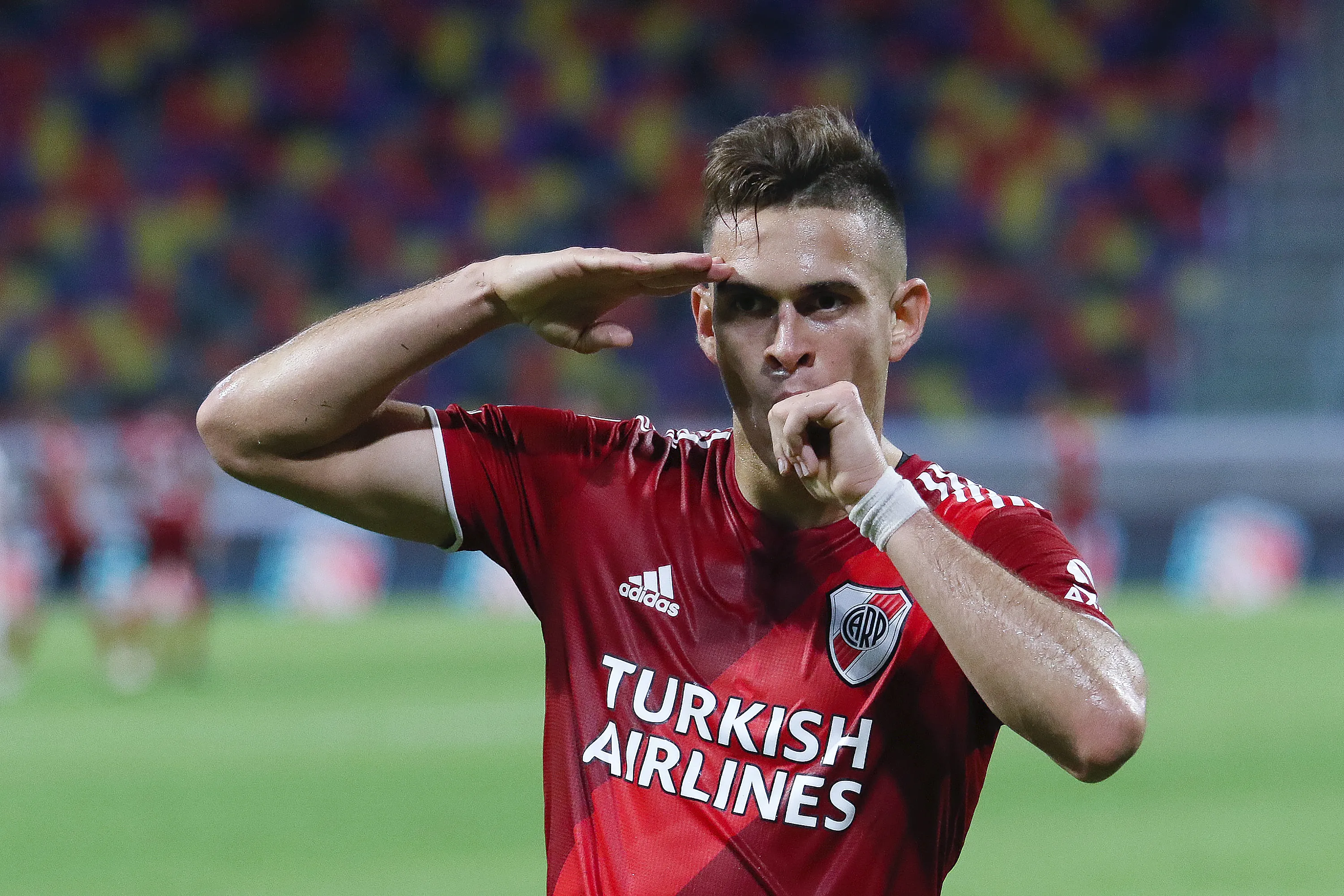 Borré se destacou pelo River Plate na primeira passagem (Foto: Mario Sar/Getty Images)