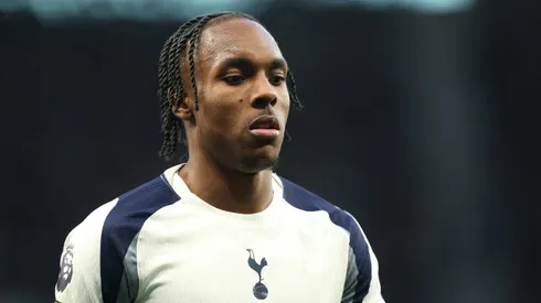 Mathys Tel deve permanecer no Tottenham. Foto: Julian Finney/Getty Images