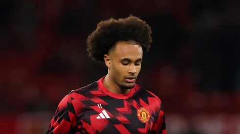 Manchester United estuda emprestar Zirkzee à Juventus com opção de compra. (Photo by Carl Recine/Getty Images)