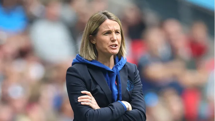 Sonia Bompastor (Photo by Richard Pelham/Getty Images)