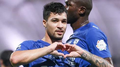 Marcos Leonardo aceita proposta para jogar no Atlético de Madrid e aguarda liberação do Al-Hilal. (Foto: Yasser Bakhsh/Getty Images)