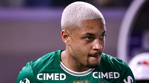 Al-Hilal tem interesse em Vitor Roque, do Palmeiras. Foto: Fabio Giannelli/AGIF