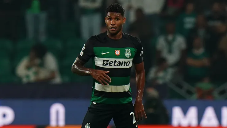 Matheus Reis pelo Sporting. (Foto: Gualter Fatia/Getty Images)