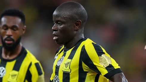 Kanté está de saída do Al-Ittihad. (Photo by Yasser Bakhsh/Getty Images)