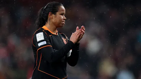 Autora do gol de empate do Corinthians enaltece a campanha das Brabas – Foto: Jasper Wax/Getty Images