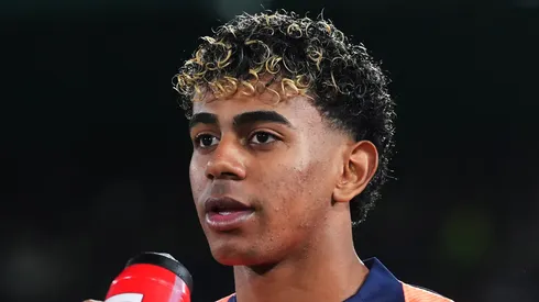 Lamine Yamal revela desejo de jogar no Barcelona por toda sua carreira. (Photo by Angel Martinez/Getty Images)