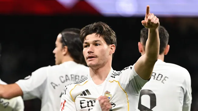 Fran García em campo pelo Real Madrid