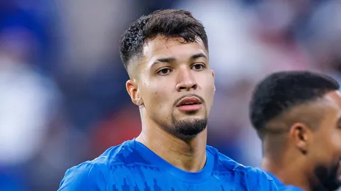 Marcos Leonardo em partida do Al-Hilal. (Photo by Abdullah Ahmed/Getty Images)