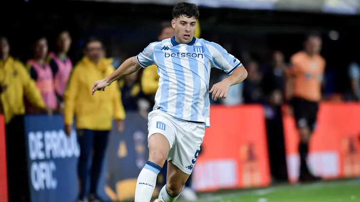 Juan Nardoni, do Racing, está na mira do futebol brasileiro. Foto: Marcelo Endelli/Getty Images