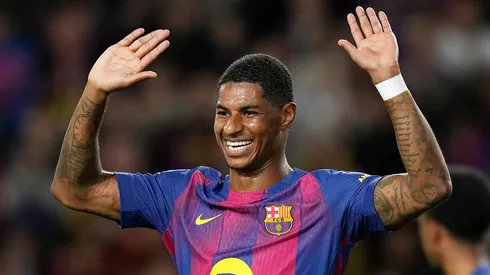 Marcus Rashford, atacante do Barcelona. (Foto: Alex Caparros/Getty Images)