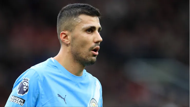Rodri continua sendo analisado pelo Real Madrid. IMAGO / Action Plus - (David Blunsden).