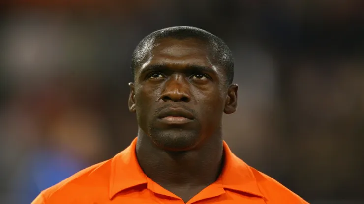 Clarence Seedorf em 2007 pela Seleção Holandesa - Ryan Pierse/Getty Images
