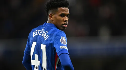 Estêvão pode ser titular em Wolverhampton x Chelsea. Foto: Mike Hewitt/Getty Images
