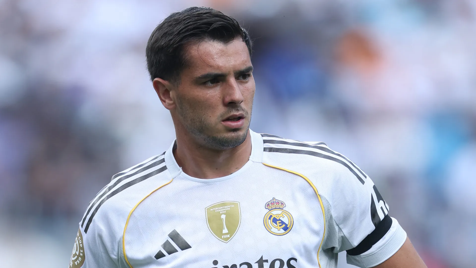 Brahim Díaz durante jogo pelo Real Madrid