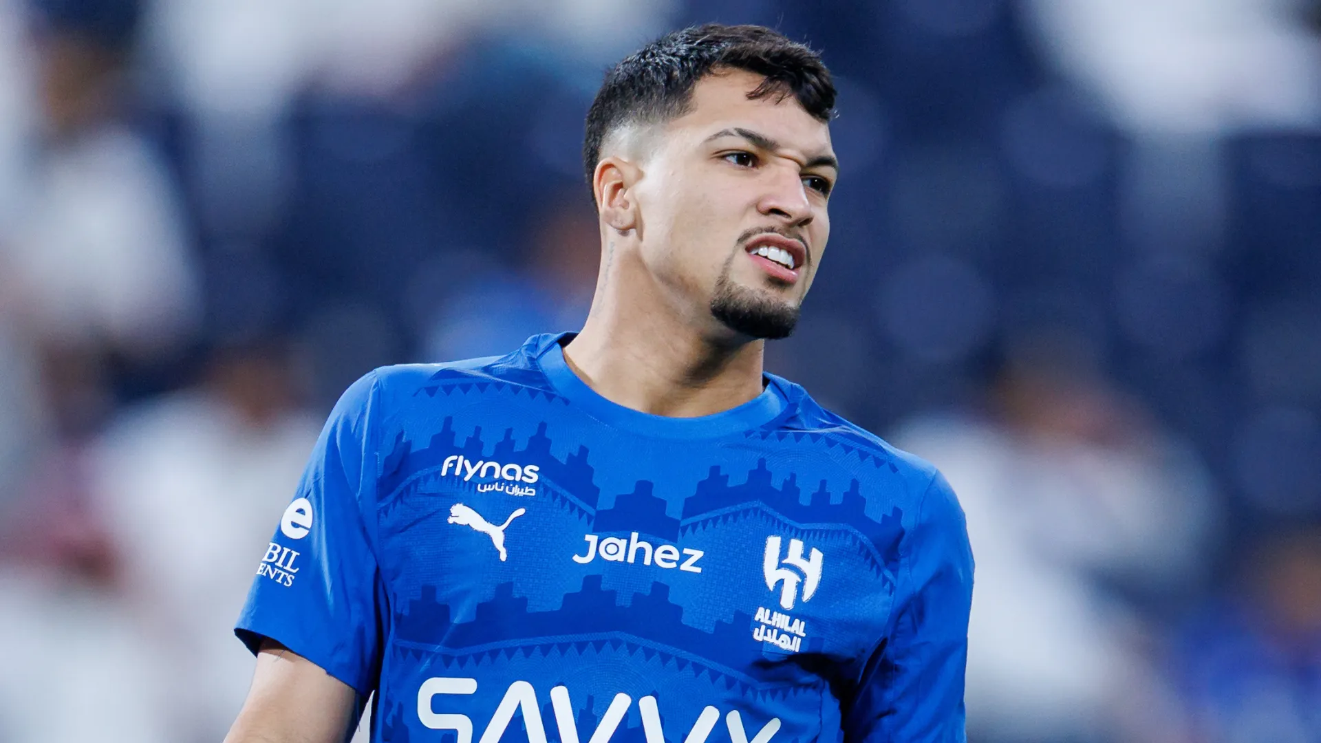 Marcos Leonardo em jogo do Al-Hilal