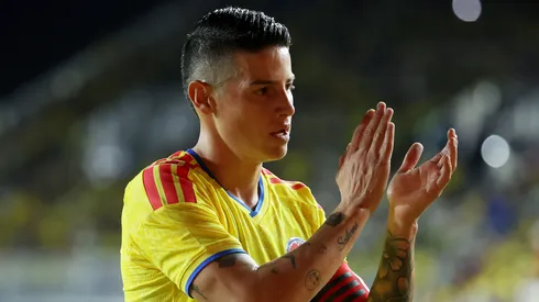 James Rodríguez pela Seleção Colombiana. (Foto: Leonardo Fernandez/Getty Images)
