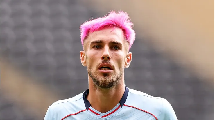 Barcelona se frustra após não lucrar com a saída de Óscar Mingueza para a Juventus. (Photo by Jack Thomas/Getty Images)