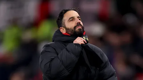 Ruben Amorim vai expor demissão no Manchester United ao fim da temporada. (Photo by Carl Recine/Getty Images)