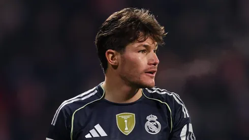 Fran García tem saída cancelada pelo Real Madrid após se despedir do elenco. (Photo by Judit Cartiel/Getty Images)