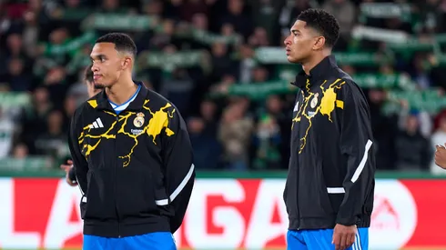 Trent Alexander-Arnold e Jude Bellingham. (Photo by Angel Martinez/Getty Images)