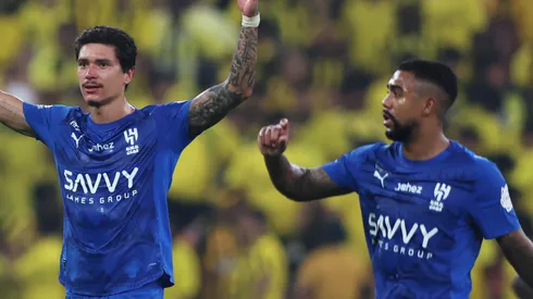 Darwin Nunez e Malcolm. (Photo by Yasser Bakhsh/Getty Images)